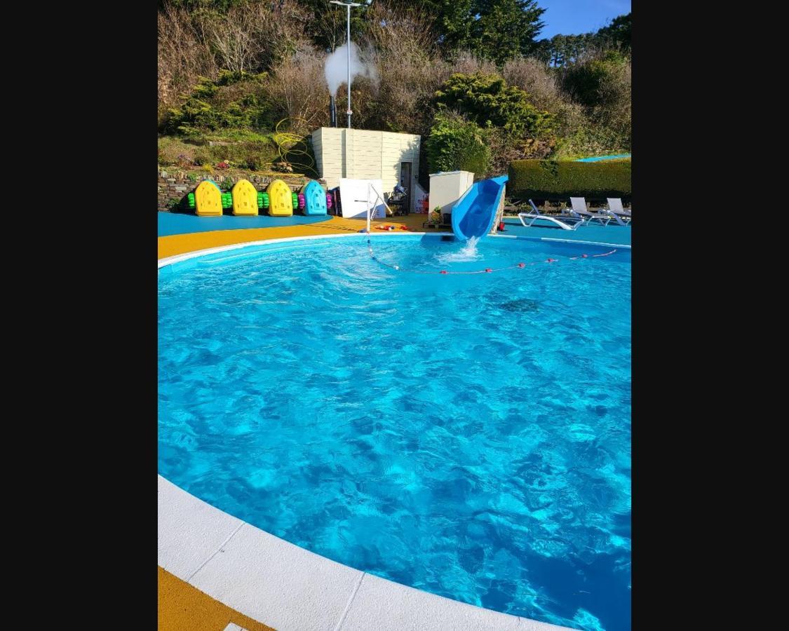 Exotic 3-Bed Caravan At Newquay Holiday Park Villa ภายนอก รูปภาพ